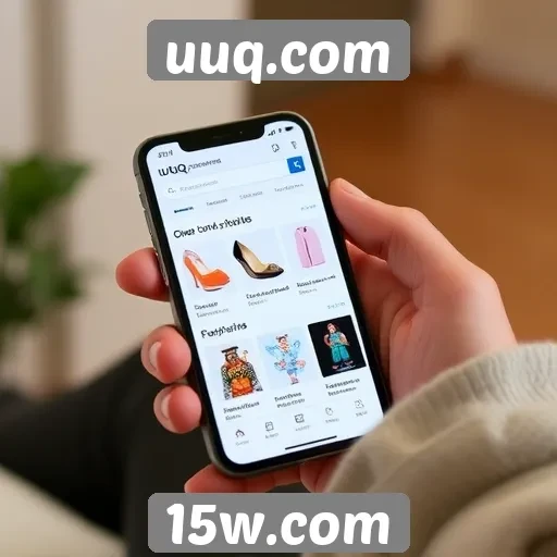 experiência móvel no site uuq.com é otimizada